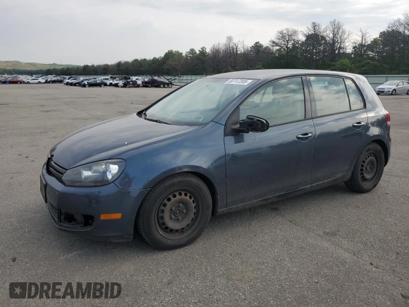 2012 Volkswagen Golf with VIN WVWDB7AJ7CW293540, listed as a Copart auction lot 60747205 with 126,480 mi miles and Clean title. Bid and sale history available at DreamBid. Image 1.