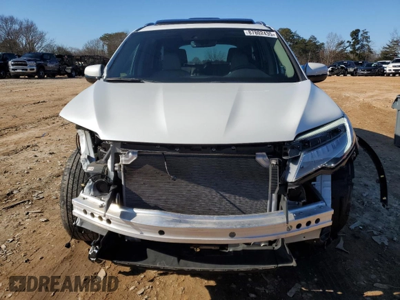 2022 Honda Pilot Touring 7-Passenger with VIN 5FNYF6H66NB059642, listed as a Copart auction lot 87802435 with 26,039 mi miles and Salvage Title. Bid and sale history available at carsss.com. Image 5.