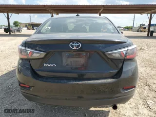 2019 Toyota Yaris Sedan L with VIN 3MYDLBYVXKY521550, listed as a Copart auction lot 61929254 with 47,974 mi miles and Salvage Title. Bid and sale history available at carsss.com. Image 6.