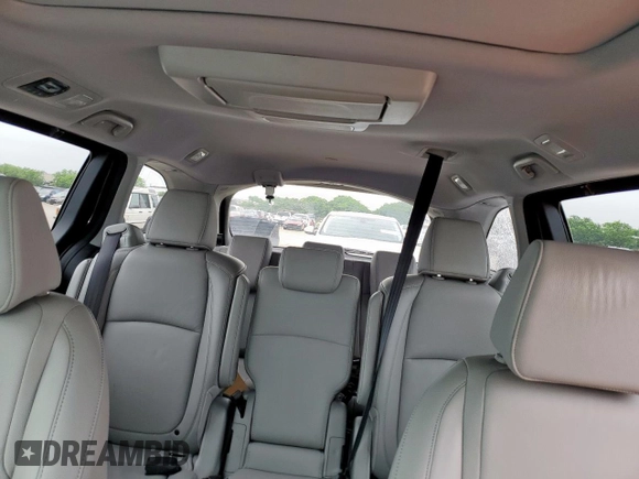 2019 Honda Odyssey EX-L with VIN 5FNRL6H74KB069409, listed as a Copart auction lot 55493135 with 38,451 mi miles and Salvage Title. Bid and sale history available at carsss.com. Image 10.