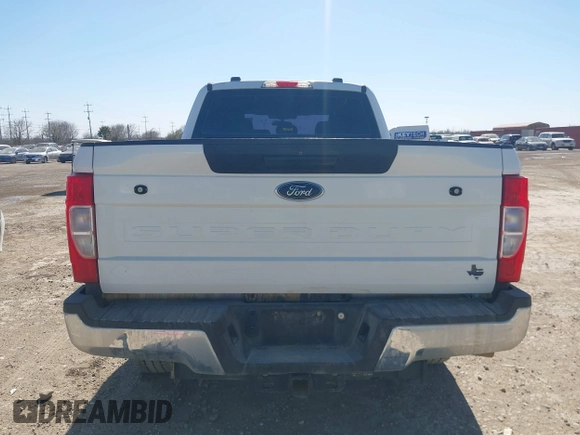 2021 Ford Super Duty F-250 SRW XL with VIN 1FT7W2BT2MEC37128, listed as a IAAI auction lot 41735304 with 103,992 mi miles. Bid and sale history available at carsss.com. Image 16.