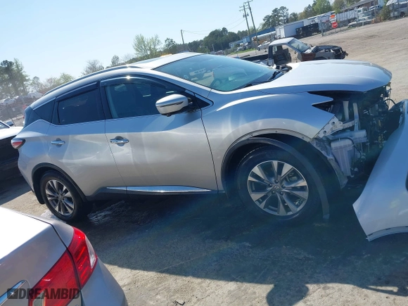 2018 Nissan Murano Platinum with VIN 5N1AZ2MH8JN160696, listed as a IAAI auction lot 41958133 with 66,193 mi miles. Bid and sale history available at carsss.com. Image 14.