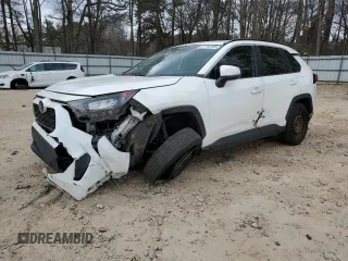 2019 Toyota RAV4 LE with VIN JTMK1RFV6KD018639, listed as a Copart auction lot 47793105 with 201,591 mi miles and Salvage Title. Bid and sale history available at carsss.com. Image 1.