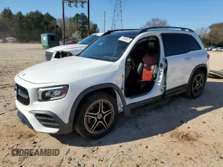 2021 Mercedes-Benz GLB with VIN W1N4M4GB9MW108889, listed as a Copart auction lot 47923615 with 39,982 mi miles and Salvage Title. Bid and sale history available at carsss.com. Image 1.