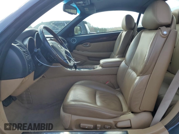 2009 Lexus SC 430 with VIN JTHFN45Y299020985, listed as a Copart auction lot 50300685 with 74,285 mi miles and Salvage Title. Bid and sale history available at DreamBid. Image 7.