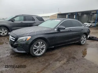 2018 Mercedes-Benz C 300 with VIN WDDWF4KB4JR415629, listed as a Copart auction lot 59524115 with 59,459 mi miles and Clean title. Bid and sale history available at DreamBid. Image 1.