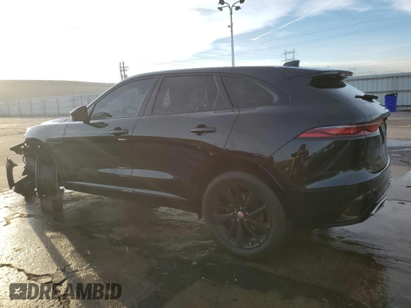 2021 Jaguar F-Pace S with VIN SADCJ2EU7MA684261, listed as a Copart auction lot 87264294 with 24,188 mi miles and Salvage title. Bid and sale history available at DreamBid. Image 2.