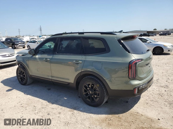 2024 Kia Telluride SX X-Pro с VIN 5XYP5DGC2RG441689, выставлен на аукционе Copart как лот 52587315 с пробегом 16 446 миль миль и Списание • Salvage title. История ставок и продаж доступна на DreamBid. Изображение 2.