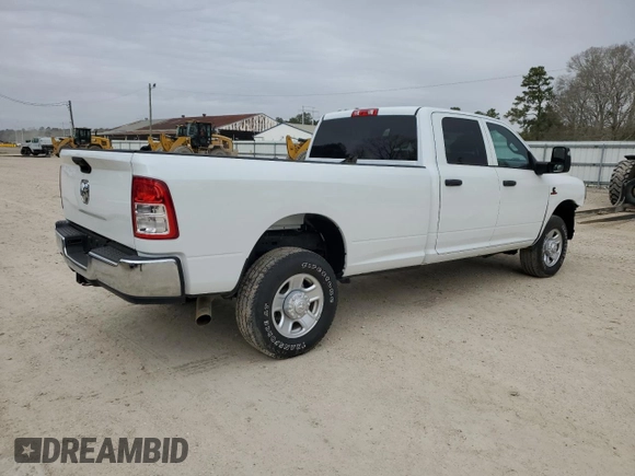 2023 Ram 2500 Tradesman with VIN 3C6UR5HL1PG539582, listed as a Copart auction lot 45081005 with 40,850 mi miles and Salvage Title. Bid and sale history available at carsss.com. Image 3.