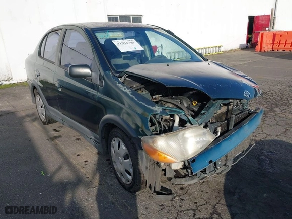 2002 Toyota ECHO with VIN JTDBT123620241321, listed as a IAAI auction lot 41334789 with NaN miles. Bid and sale history available at carsss.com. Image 1.
