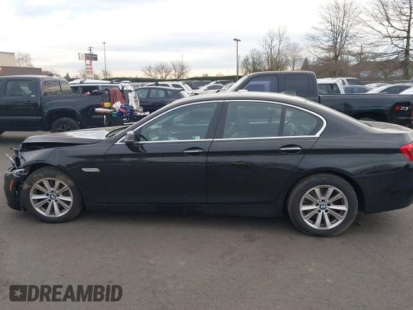2014 BMW 5 Series 528i with VIN WBA5A5C5XED502261, listed as a IAAI auction lot 41418334 with 139,983 mi miles. Bid and sale history available at carsss.com. Image 14.