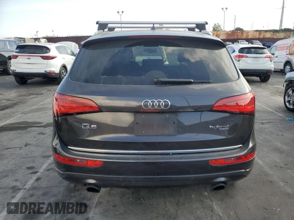 2015 Audi Q5 Hybrid Prestige with VIN WA1C8AFP9FA031177, listed as a Copart auction lot 76412954 with 85,254 mi miles and Salvage title. Bid and sale history available at DreamBid. Image 6.