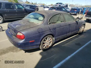 2002 Jaguar S-Type with VIN SAJDA03N32FM35859, listed as a Copart auction lot 48089525 with 67,675 mi miles and Clean Title. Bid and sale history available at DreamBid. Image 3.