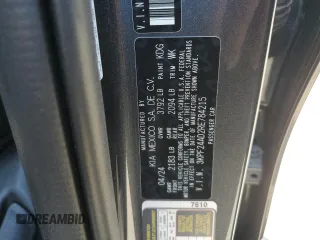 2024 Kia Forte LXS with VIN 3KPF24AD2RE784215, listed as a Copart auction lot 51865775 with 28,967 mi miles and Clean Title. Bid and sale history available at carsss.com. Image 12.