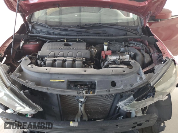 2019 Nissan Sentra SV with VIN 3N1AB7AP5KY266323, listed as a Copart auction lot 52621595 with 100,556 mi miles and Salvage Title. Bid and sale history available at DreamBid. Image 12.