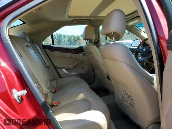 2010 Cadillac CTS Luxury with VIN 1G6DH5EG7A0144551, listed as a Copart auction lot 53132205 with 132,498 mi miles and Clean title. Bid and sale history available at DreamBid. Image 10.
