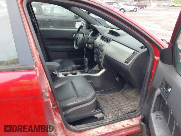 2009 Ford Focus SEL with VIN 1FAHP37N99W127184, listed as a IAAI auction lot 41935262 with 277,639 mi miles. Bid and sale history available at carsss.com. Image 5.