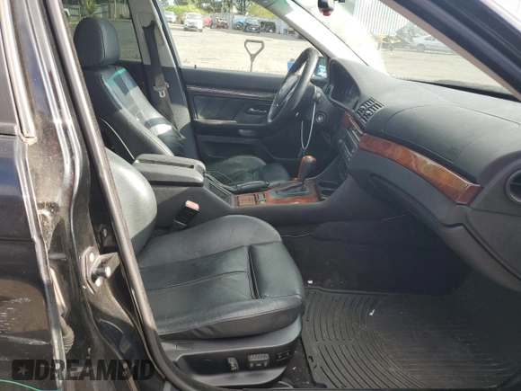 2003 BMW 5 Series 530iA with VIN WBADT63423CK39740, listed as a Copart auction lot 67598484 with 145,119 mi miles and Salvage Title. Bid and sale history available at carsss.com. Image 5.