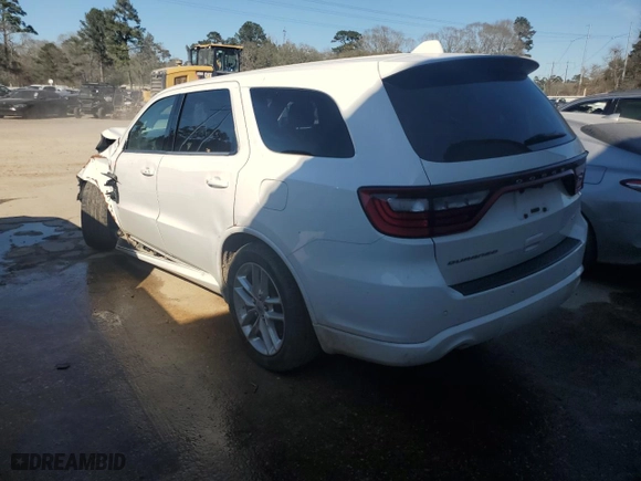 2021 Dodge Durango GT Plus with VIN 1C4RDHDG4MC608061, listed as a Copart auction lot 45974565 with 87,679 mi miles and Clean Title. Bid and sale history available at carsss.com. Image 2.