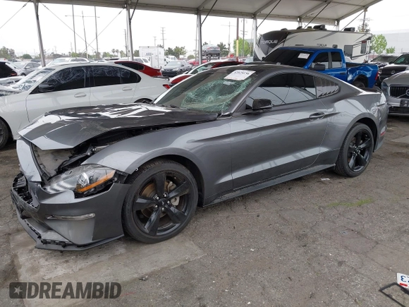 2022 Ford Mustang EcoBoost with VIN 1FA6P8TH5N5142558, listed as a IAAI auction lot 42025156 with 24,069 mi miles and . Bid and sale history available at DreamBid. Image 2.
