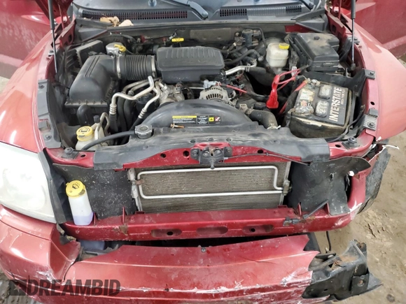 2006 Dodge Dakota SLT with VIN 1D7HW42N56S609685, listed as a Copart auction lot 43052435 with 222,136 mi miles and Non Repairable. Bid and sale history available at carsss.com. Image 12.