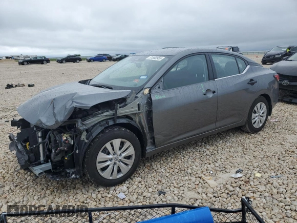 2025 Nissan Sentra S with VIN 3N1AB8BV5SY270147, listed as a Copart auction lot 51860955 with 1,440 mi miles and Salvage Title. Bid and sale history available at DreamBid. Image 1.