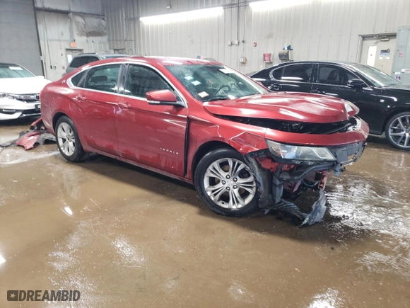2014 Chevrolet Impala LT with VIN 2G1115SL1E9172369, listed as a Copart auction lot 47823405 with 89,933 mi miles and Salvage Title. Bid and sale history available at carsss.com. Image 4.