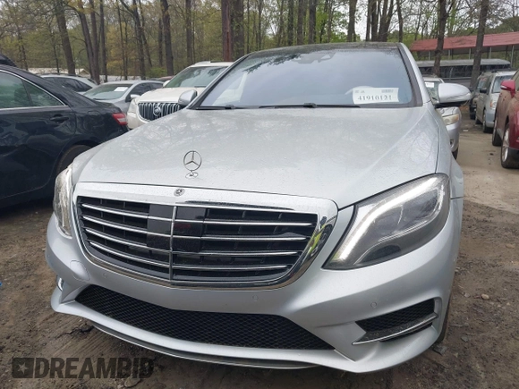 2017 Mercedes-Benz S 550 with VIN WDDUG8CB1HA315801, listed as a IAAI auction lot 41910121 with 46,439 mi miles and . Bid and sale history available at carsss.com. Image 12.