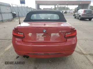 2017 BMW 2 Series 230i with VIN WBA2K9C30HV647412, listed as a Copart auction lot 70314504 with 49,695 mi miles and Salvage title. Bid and sale history available at DreamBid. Image 6.