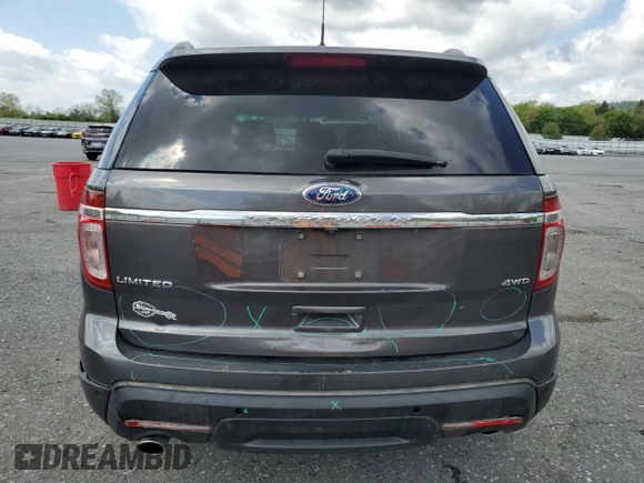 2015 Ford Explorer Limited z VIN 1FM5K8F84FGA20923, wystawiony jako Copart lot #55386205 z przebiegiem 81 698 mil mil oraz Szkoda całkowita • Salvage title. Historia ofert i sprzedaży dostępna na DreamBid. Obrazek 6.