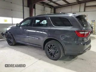 2025 Dodge Durango GT Plus with VIN 1C4RDJDG5SC506983, listed as a Copart auction lot 82427384 with 1,404 mi miles and Salvage title. Bid and sale history available at DreamBid. Image 2.