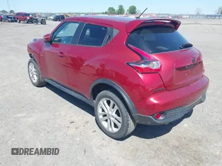 2015 Nissan Juke SV z VIN JN8AF5MR4FT501400, wystawiony jako IAAI lot #41960877 z przebiegiem 164 085 mil mil oraz . Historia ofert i sprzedaży dostępna na DreamBid. Obrazek 3.