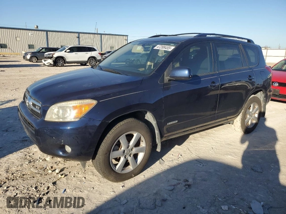 2006 Toyota RAV4 Limited with VIN JTMZK31V265001630, listed as a Copart auction lot 47288455 with 124,459 mi miles and Clean title. Bid and sale history available at DreamBid. Image 1.