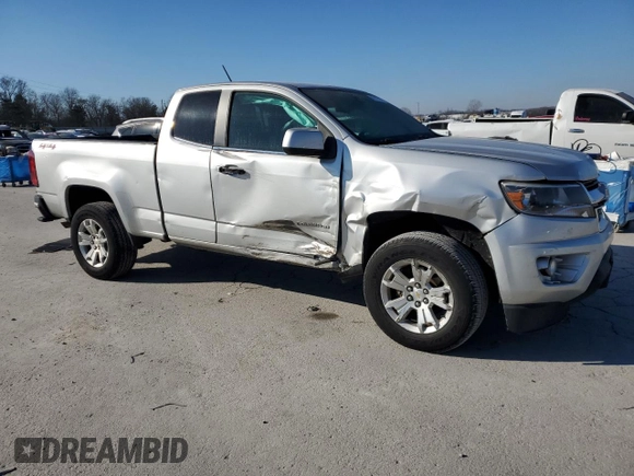 2018 Chevrolet Colorado 4WD LT with VIN 1GCHTCEN9J1158560, listed as a Copart auction lot 87617595 with 65,341 mi miles and Salvage Title. Bid and sale history available at carsss.com. Image 4.