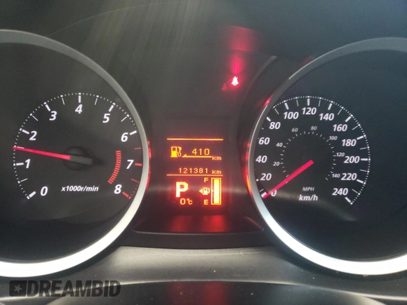 2017 Mitsubishi Lancer ES with VIN JA32U2FU8HU604644, listed as a Copart auction lot 73272092 with 121,381 mi miles and Salvage Title. Bid and sale history available at carsss.com. Image 9.