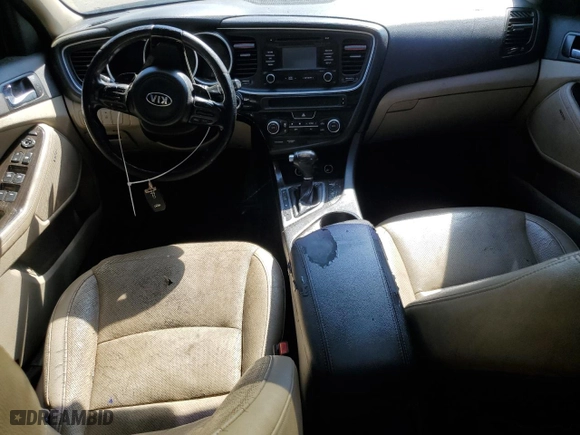 2014 Kia Optima EX with VIN 5XXGN4A79EG291557, listed as a Copart auction lot 50646205 with 289,435 mi miles and Clean Title. Bid and sale history available at carsss.com. Image 8.
