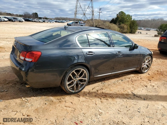 2007 Lexus GS 350 with VIN JTHBE96S270021707, listed as a Copart auction lot 47995485 with 252,926 mi miles and Clean Title. Bid and sale history available at carsss.com. Image 3.
