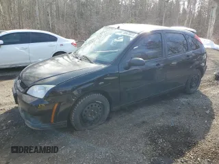 2007 Ford Focus S with VIN 1FAFP37N27W295768, listed as a Copart auction lot 48475815 with 204,630 mi miles and Non Repairable. Bid and sale history available at carsss.com. Image 1.