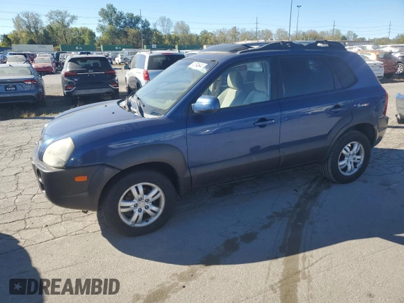2006 Hyundai Tucson GLS with VIN KM8JN72D86U293576, listed as a Copart auction lot 74794644 with 173,424 mi miles and Clean Title. Bid and sale history available at carsss.com. Image 1.
