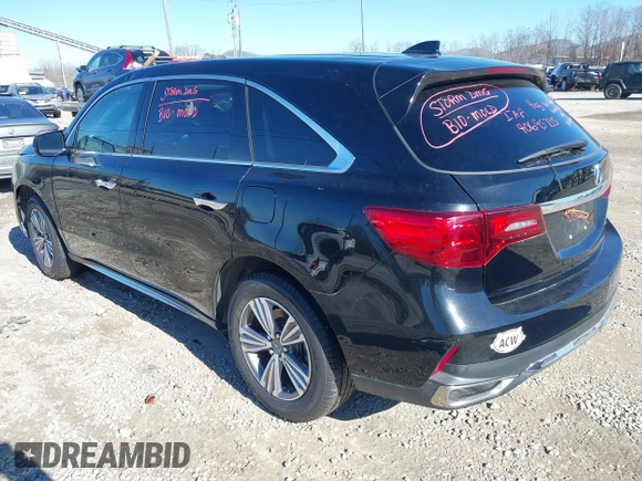 2020 Acura MDX with VIN 5J8YD4H33LL038825, listed as a IAAI auction lot 40695735 with 1 mi miles. Bid and sale history available at carsss.com. Image 3.