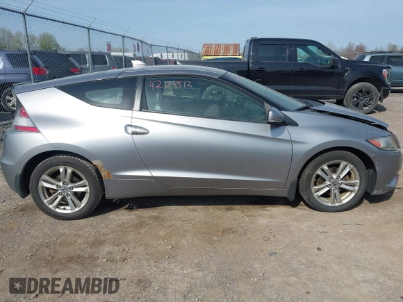 2011 Honda CR-Z with VIN JHMZF1D49BS009536, listed as a IAAI auction lot 42134512 with 230,648 mi miles. Bid and sale history available at carsss.com. Image 13.