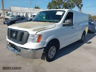 2016 Nissan NV S with VIN 1N6BF0KMXGN811774, listed as a IAAI auction lot 41474582 with 195,359 mi miles. Bid and sale history available at carsss.com. Image 2.