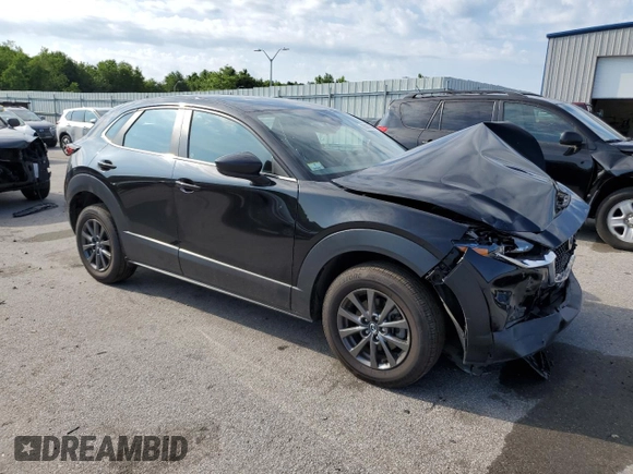 2020 Mazda CX-30 with VIN 3MVDMBBL9LM104107, listed as a Copart auction lot 62007684 with 52,753 mi miles and Salvage Title. Bid and sale history available at DreamBid. Image 4.