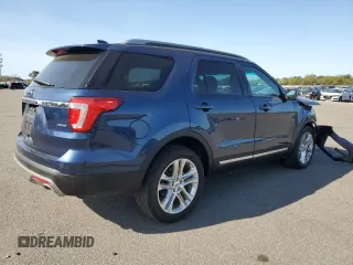 2016 Ford Explorer XLT with VIN 1FM5K8D88GGC00409, listed as a Copart auction lot 53890745 with 175,762 mi miles and Salvage Title. Bid and sale history available at DreamBid. Image 3.