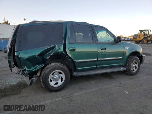 2000 Ford Expedition XLT with VIN 1FMRU1666YLA59489, listed as a Copart auction lot 42257505 with Not Provided miles and Salvage Title. Bid and sale history available at DreamBid. Image 3.
