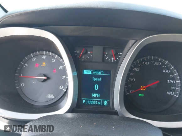 2015 Chevrolet Equinox LT with VIN 2GNFLGEK8F6159201, listed as a IAAI auction lot 41900662 with 138,507 mi miles. Bid and sale history available at carsss.com. Image 7.
