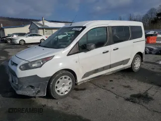 2017 Ford Transit Connect XL with VIN NM0GS9E75H1295568, listed as a Copart auction lot 42532545 with 107,081 mi miles and Salvage title. Bid and sale history available at DreamBid. Image 1.