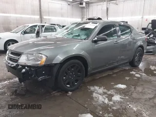 2013 Dodge Avenger SE with VIN 1C3CDZAB1DN581303, listed as a IAAI auction lot 41942469 with 123,330 mi miles. Bid and sale history available at carsss.com. Image 18.