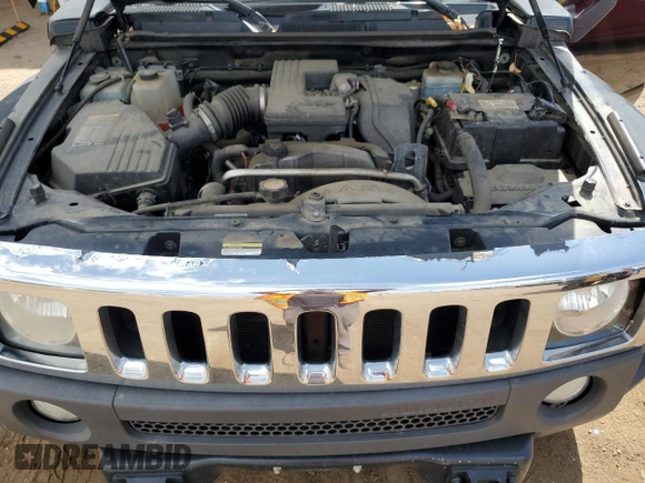 2007 Hummer H3 SUV with VIN 5GTDN13E078251900, listed as a Copart auction lot 52527405 with 172,203 mi miles and Clean Title. Bid and sale history available at carsss.com. Image 12.