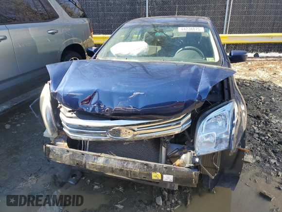 2007 Ford Fusion SE with VIN 3FAHP07167R150742, listed as a Copart auction lot 44238875 with 56,652 mi miles and Salvage Title. Bid and sale history available at DreamBid. Image 5.